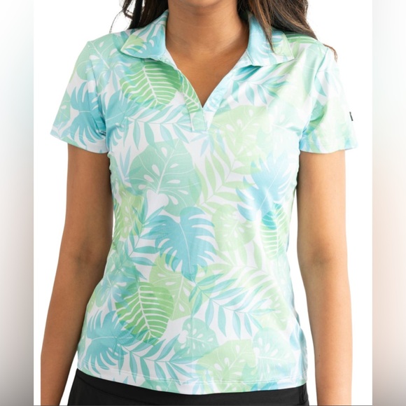 YATTA GOLF Premium Golf Polo Shirts For Women L - Picture 1 of 2